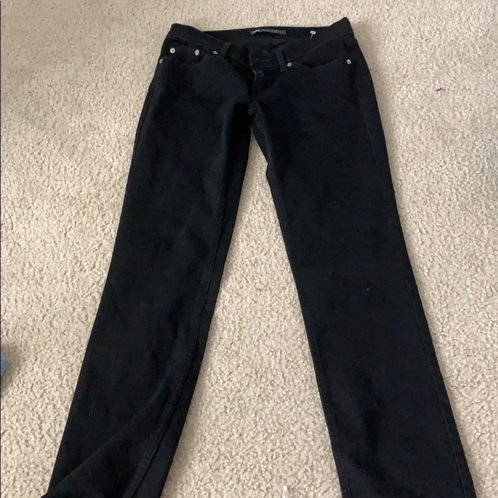 Black Low Rise Jeans
